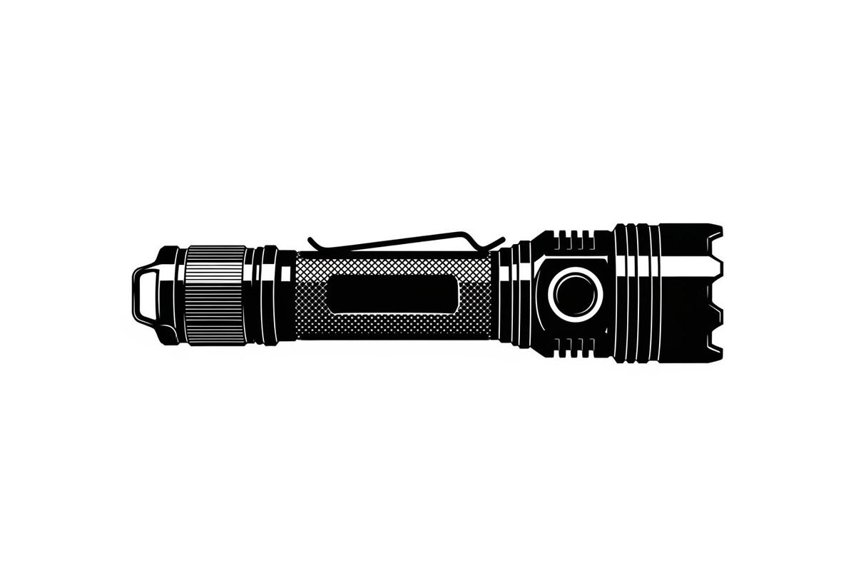 Tactical Flashlight Silhouettes, a Graphic by musafir_fashion (Photo 10 of 14)