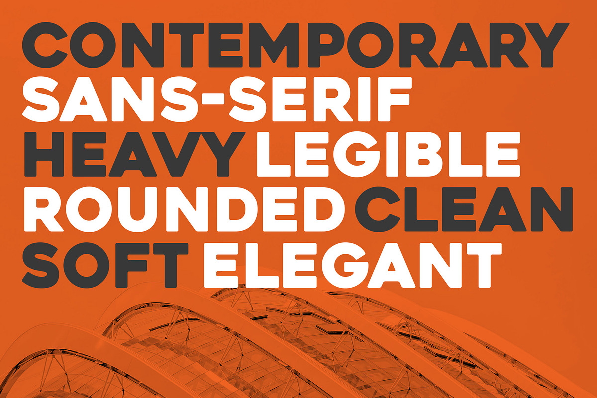 Heavitas font preview 4