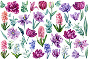 Floral painting spring bouquet, an Illustration by Hanna Hryharenka (Thumbnail 2 of 14)