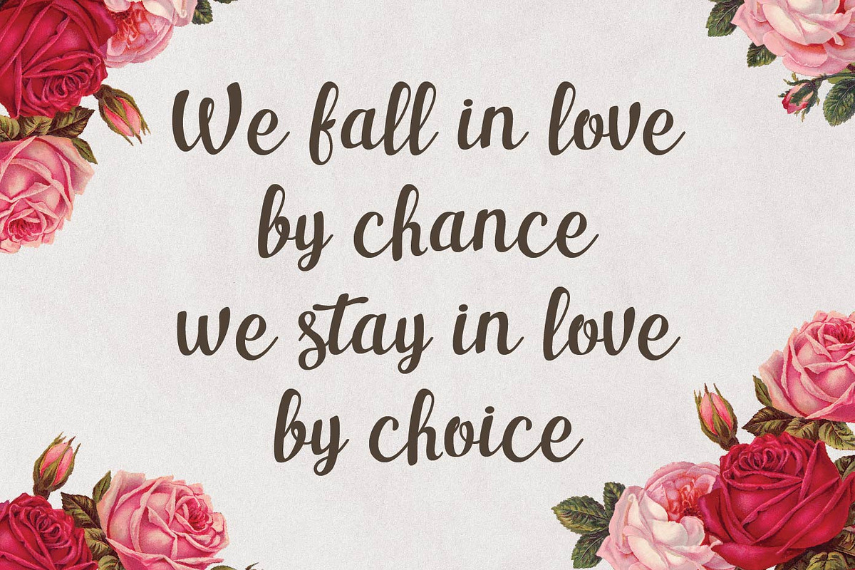 Casseron - Lovely Script Typeface, a Script Font by Patria Ari (P4tcreativa) (Photo 2 of 9)