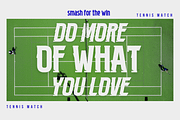 BINNEK | Athletic Font, a Font by twinstd (Thumbnail 9 of 14)