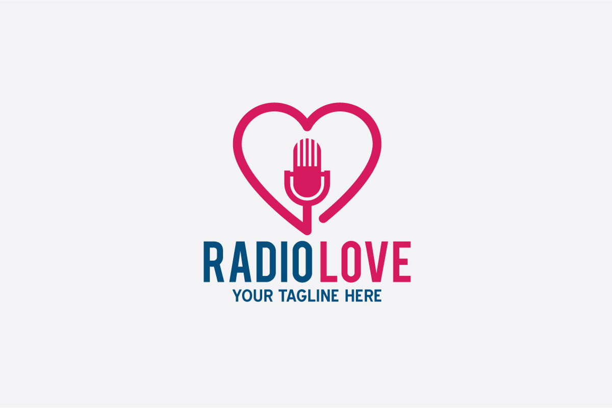 RADIO LOVE, a Branding & Logo Template by shazi (Photo 1 of 4)