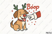 Christmas Boop Dachshund PNG, an Illustration by CraftArtStudio (Thumbnail 1 of 4)