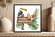 Summer Day Wooden Sign Clipart, an Illustration by DreamCafeArt (Thumbnail 7 of 9)