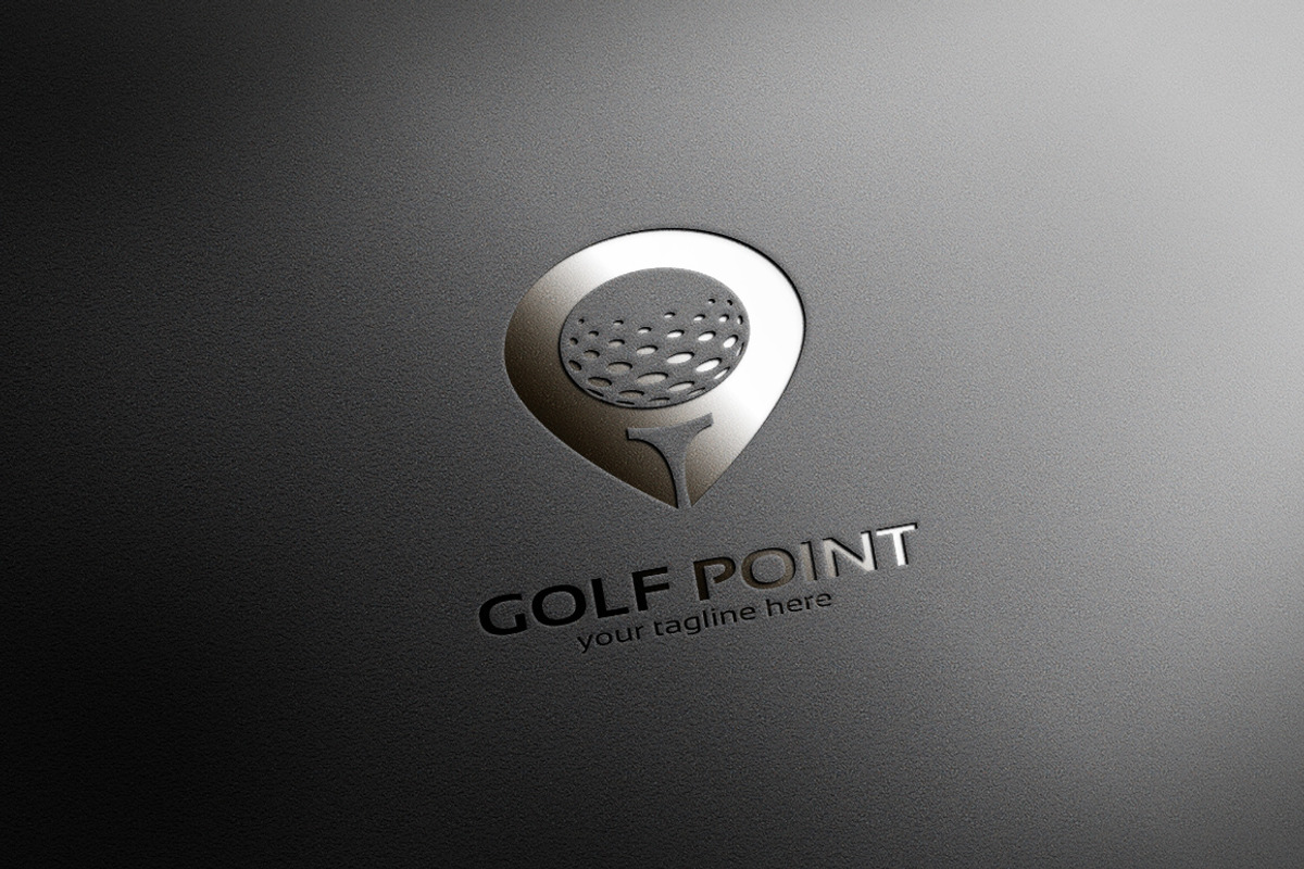 Golf Point Logo, a Branding & Logo Template by CAIRON CREATIVESTUDIO