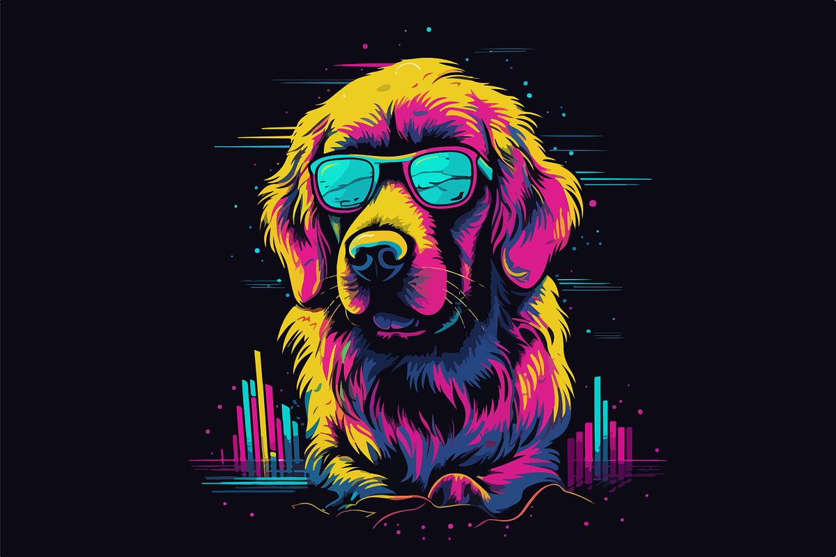 24 t-shirt designs bundle., an Animal Illustration by Fractal fonts & graphics (Photo 25 of 25)