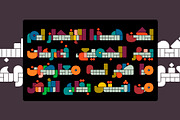 Tarakeeb - Arabic Color Font, a Script Font by Mostafa El Abasiry (Thumbnail 11 of 19)