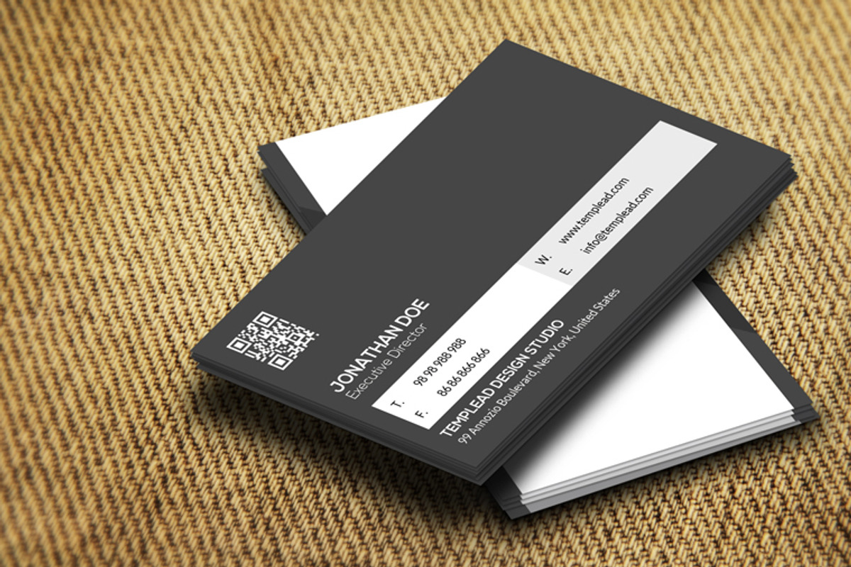Minimal Business Card CM173, a Business Card Template by annozio (Photo 3 of 4)