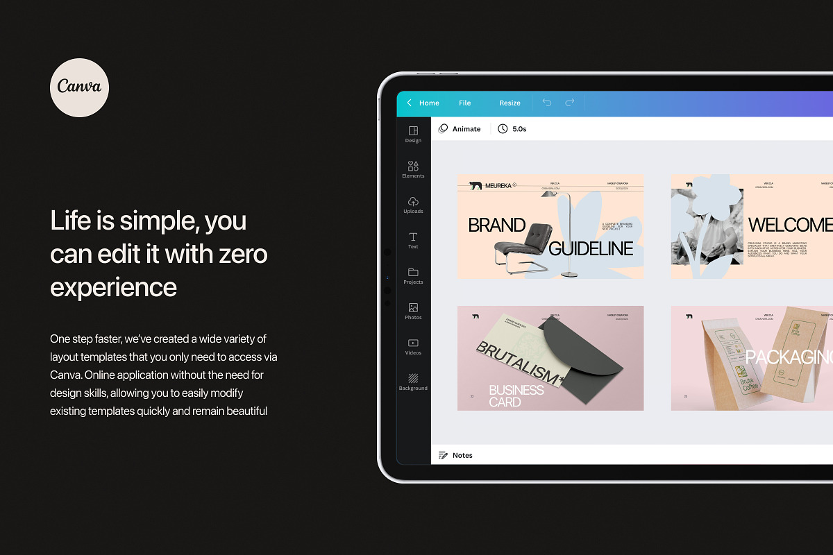 Meureka - Brand Guidelines, a Presentation Template by Creavora (Photo 7 of 10)