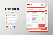 3 Set Freelancer Invoice Template V1, a Print Template by twinstd (Thumbnail 3 of 3)