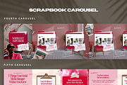 Pink & Red Carousel IG Templates, a Social Media Template by JOA CREATIVE LAB (Thumbnail 7 of 9)