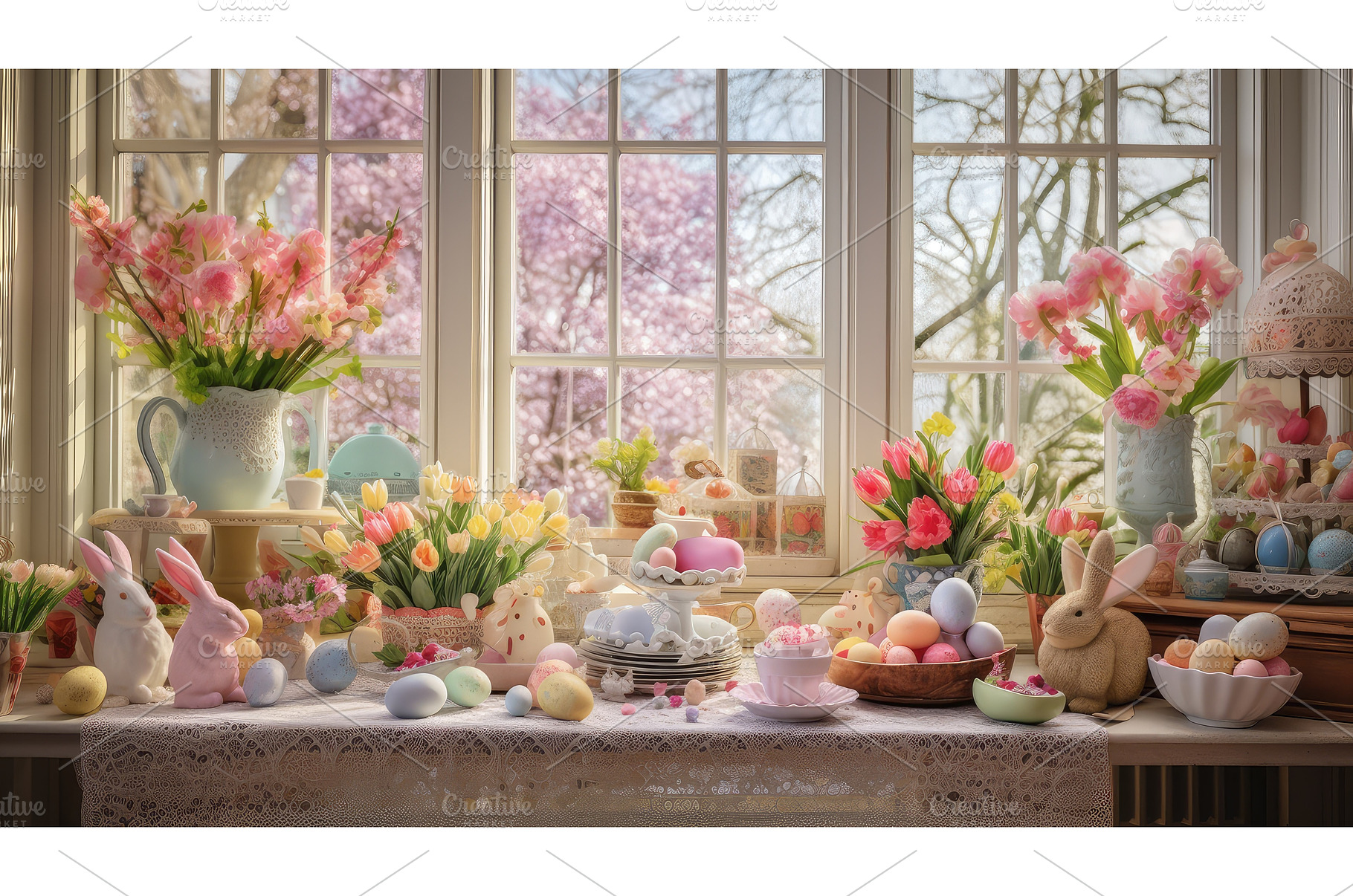 eggs easter holiday ai generated, a Holiday Photo by pikepicture