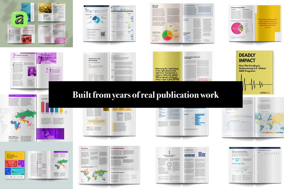 A4 Publication System · Affinity V3, a Magazine Template by Sasha Lantukh (Photo 10 of 11)