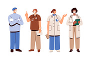Doctors, medic workers, clinic staff, a Healthcare Illustration by Good Studio (Thumbnail 4 of 7)