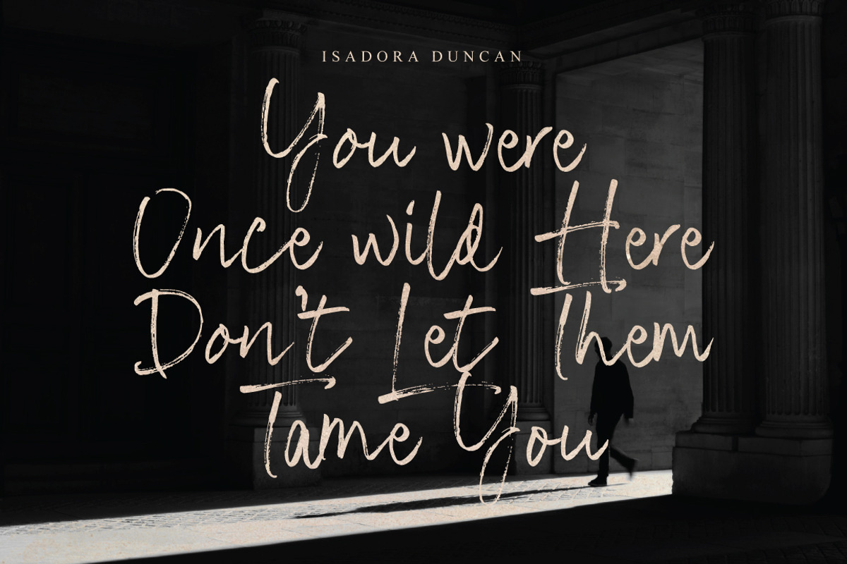 Better Gold - Carefree Brush, a Handwritten Font by tebaltipislab (Photo 2 of 10)