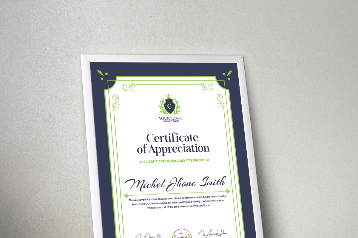 Certificate, a Stationery Template by GenerousArt (Photo 10 of 10)