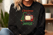 Christmas Movie Junkie Sublimation, an Illustration by Craft Nest (Thumbnail 3 of 6)