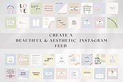 Quote Instagram Post Templates Canva, a Social Media Template by Boltik Studio (Thumbnail 3 of 9)