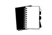 Spiral notebook school silhouette, a Graphic by musafir_fashion (Thumbnail 8 of 10)