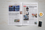 Global Newspaper Template, a Magazine Template by GreenDesign (Thumbnail 4 of 8)