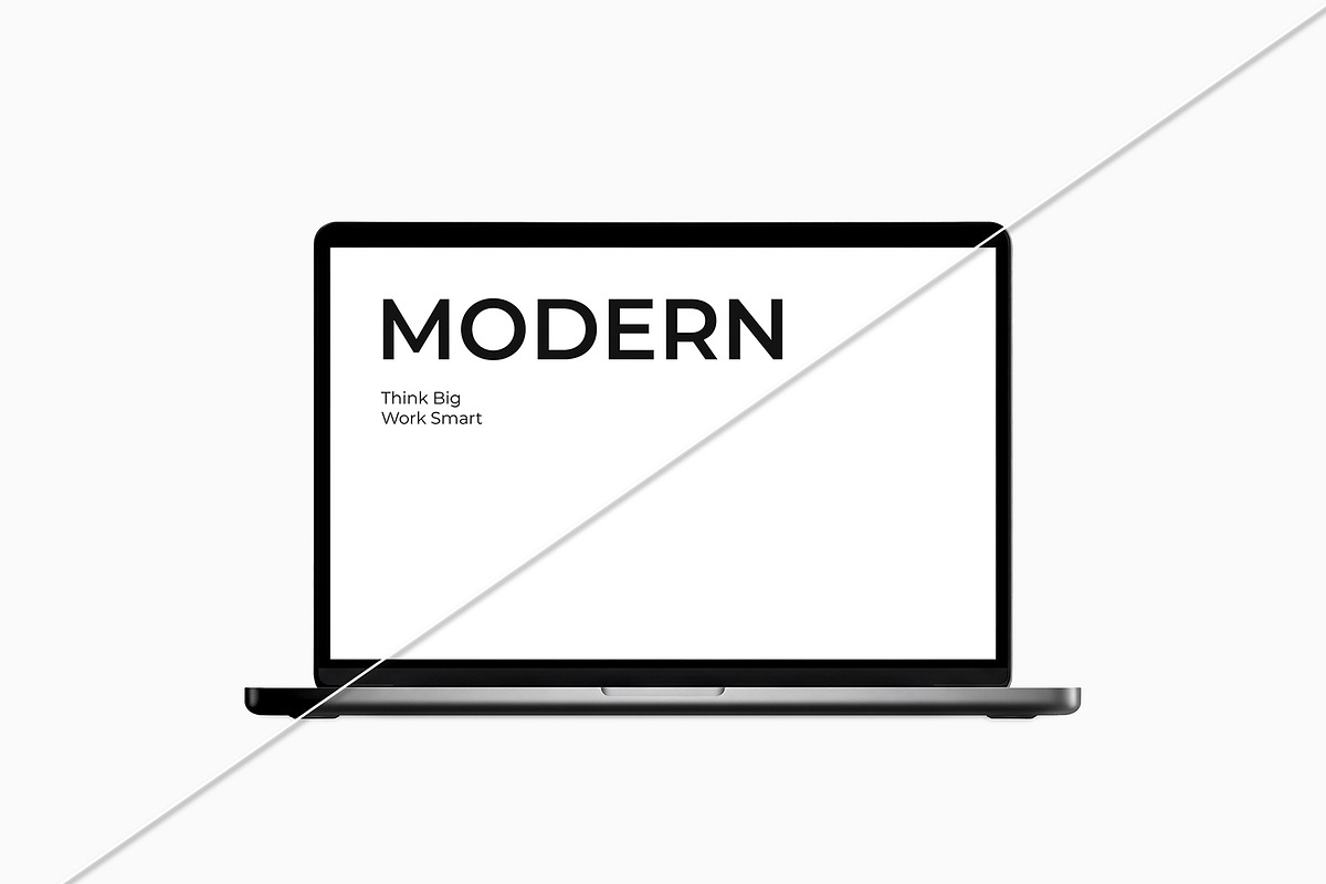 Laptop Screen Mockup PSD Template, a Mac Mockup by graphypix (Photo 4 of 4)