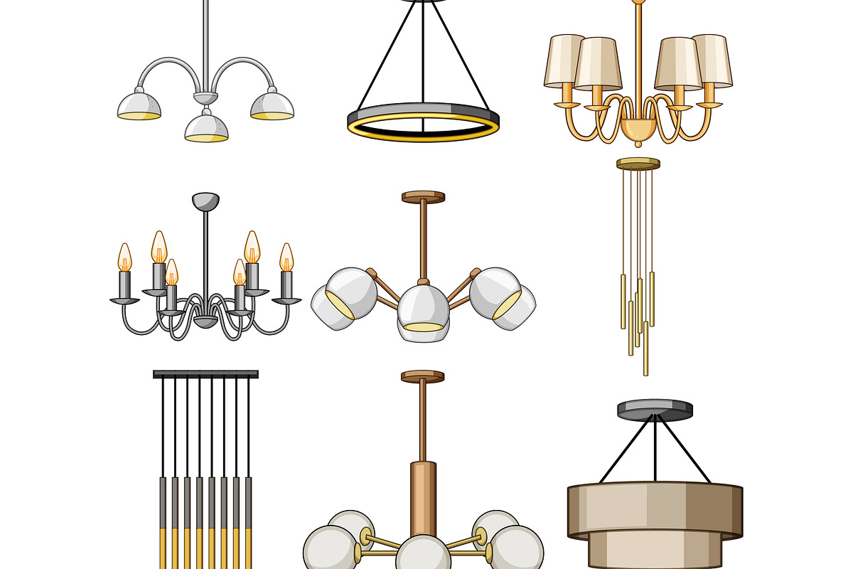 Various decorative chandeliers and, an Object Graphic by pikepicture (Photo 2 of 3)