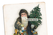 Father Christmas, clip art, an Illustration by Betty Nane (Thumbnail 2 of 2)
