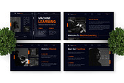 Machine Learning - Technology PPT, a Presentation Template by Deepslide Studio (Thumbnail 4 of 4)