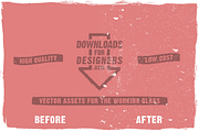 Grit and Grime - Vector Pack, a Texture Graphic by Downloads for Designers (Thumbnail 2 of 7)