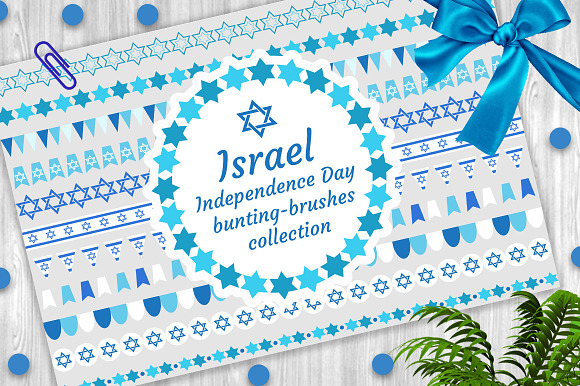 Israel bunting collection + Bonus preview 5