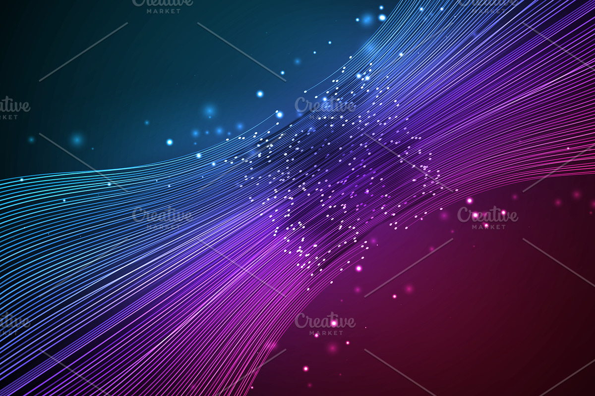 Data connection speed line, a Technology Illustration by majcot (Photo 3 of 6)
