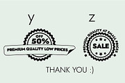 Sales Special Offers Dingbats Font, a Symbol Font by Minimalartstudio (Thumbnail 5 of 7)