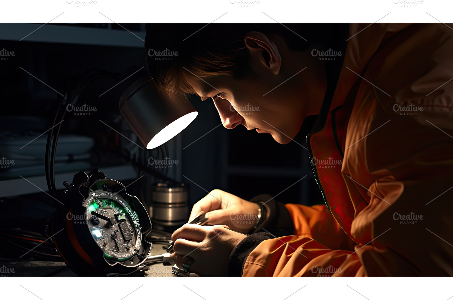voltage watch batteries ai generated, a Technology Photo by pikepicture