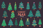 Christmas Collection | 90 elements, a Seasonal Illustration by IuliiaSavko (Thumbnail 3 of 10)