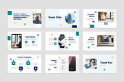 Budgeting Google Slides Template, a Presentation Template by Flat Icons (Thumbnail 4 of 4)