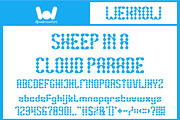King of Rain font, a Font by weknow (Thumbnail 5 of 8)