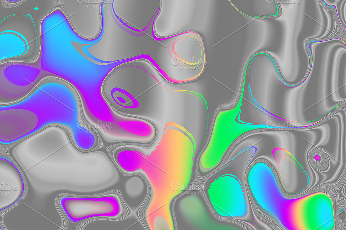 Acid psychedelic textures 50 Pack, a Texture Graphic by tkdesign (Photo 8 of 50)