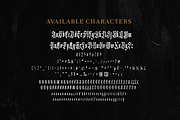 Autherical Typeface, a Blackletter Font by seventhimperium (Thumbnail 2 of 11)