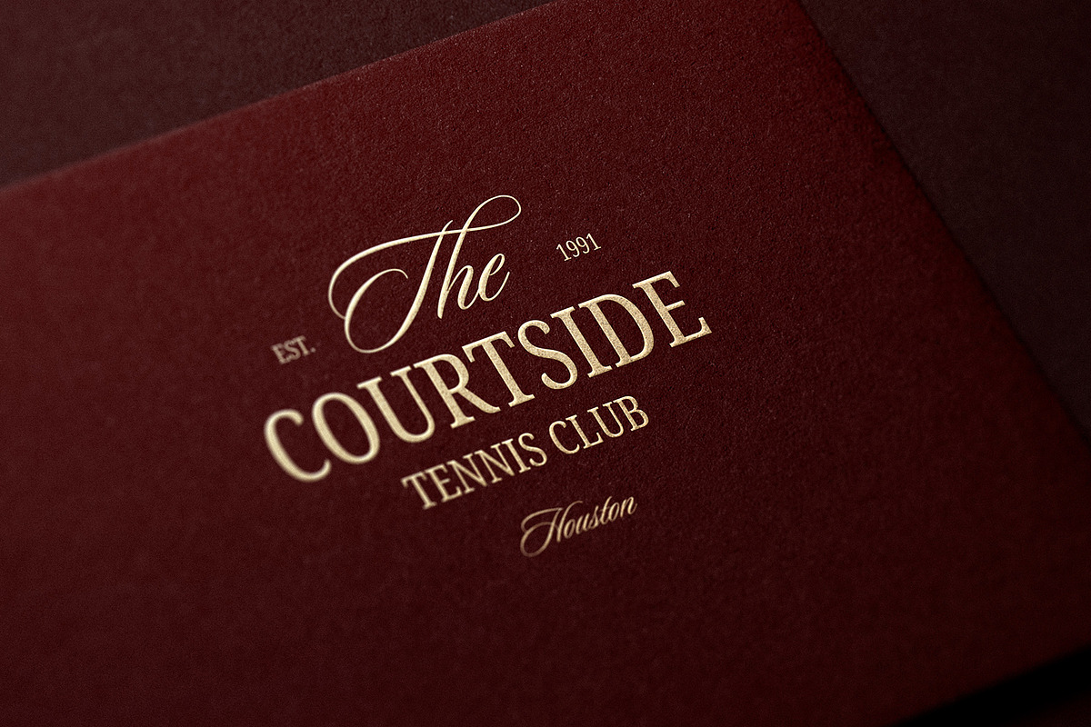 Old Money Vintage Logo Collection, a Branding & Logo Template by Vasya Kobelev (Photo 10 of 17)