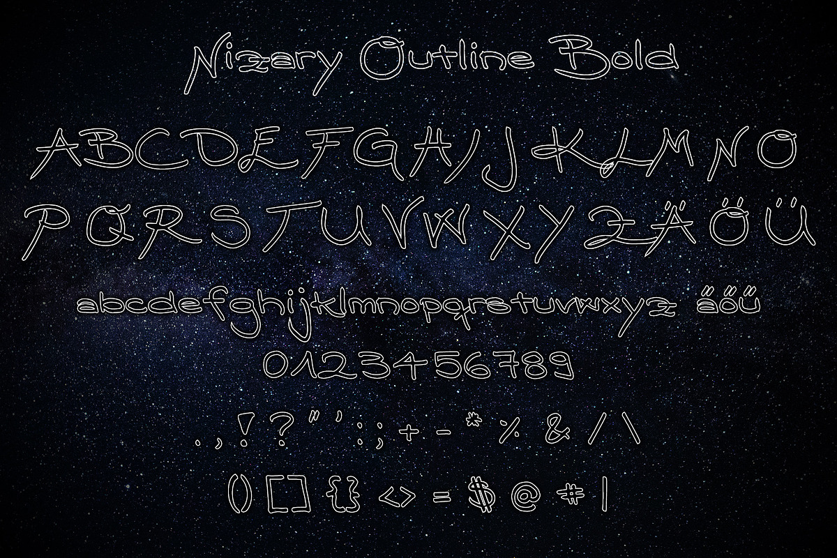 Nizary Natural Font, a Script Font by xresch (Photo 12 of 12)