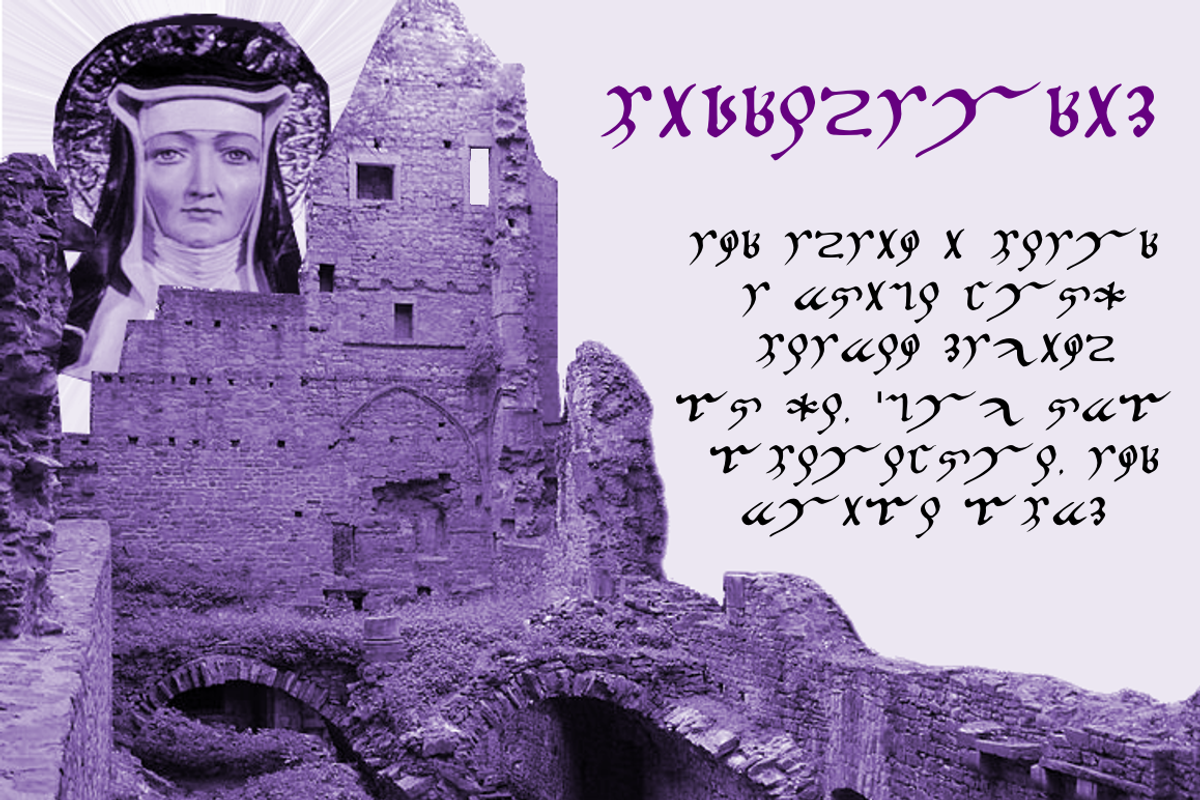 Hildegardis, a Symbol Font by Proportional Lime