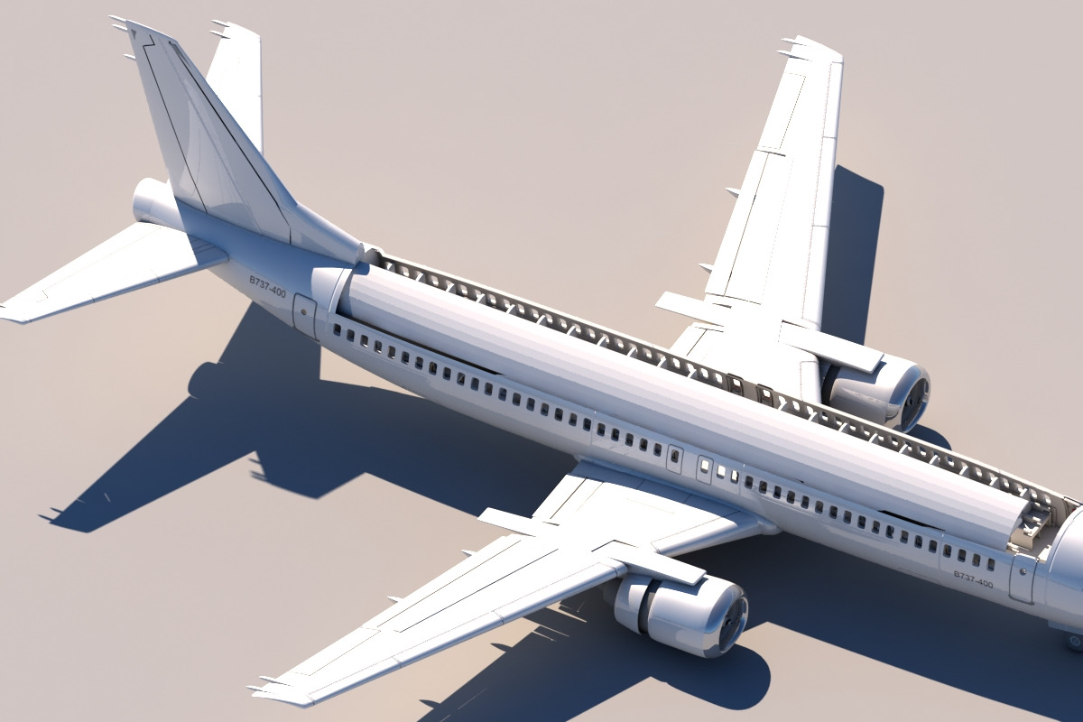 737 Cuttout, a Cars & Vehicle 3D Model by Giimann (Photo 2 of 11)