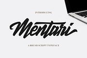 Mentari, a Script Font by A.Budianto (Thumbnail 1 of 4)