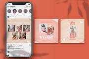 Yinas - Baby Milestones Instagram Po, a Social Media Template by Lettha-Studio (Thumbnail 2 of 4)