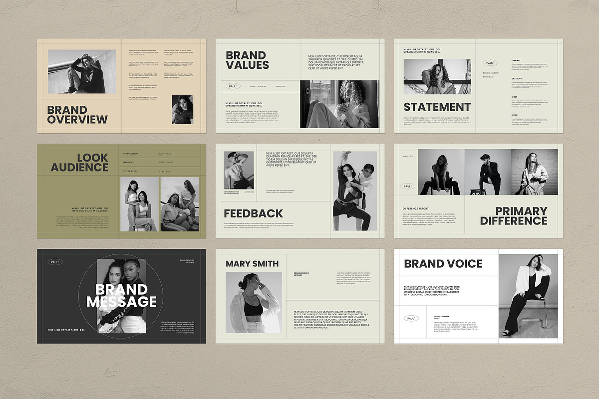Brand Strategy Template, a Templates & Theme by evgenystudio (Photo 8 of 9)