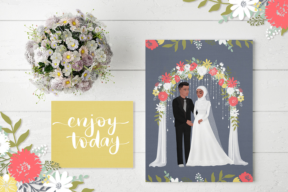Wedding personalized creator, a Decorative Illustration by Yana Lesiuk (Photo 6 of 7)