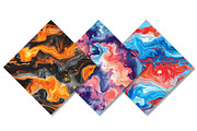 Acrylic Pouring Digital Paper Patter, a Pattern Graphic by Canvas Craft (Thumbnail 6 of 6)