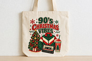 Retro Christmas Vibes PNG, a Seasonal Illustration by CraftArtStudio (Thumbnail 2 of 4)