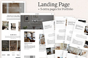 Wix Interior Designer Template, a Wix Template by Pastel Flush Studio (Thumbnail 3 of 7)