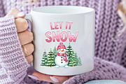 Christmas Let it Snow png, an Illustration by Designworld (Thumbnail 5 of 5)